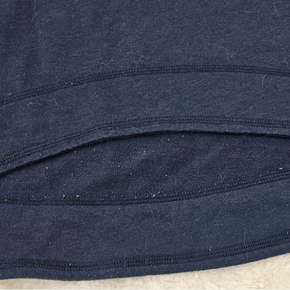 New England Patriots Women’s Sweatshirt Lightweight Size M Blue Pats Sweatshirt - Picture 5 of 7